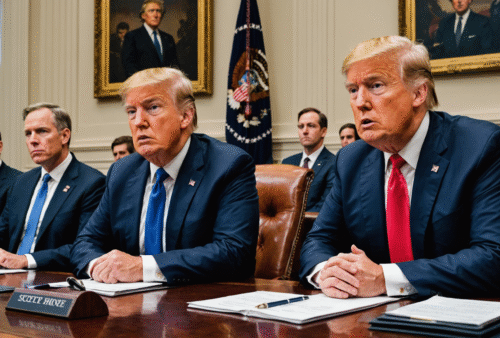 dans un contexte économique tendu, le secrétaire au trésor américain scott bessent alerte donald trump sur les dangers potentiels de la destitution du président de la fed, soulignant l'importance de la stabilité financière et des politiques monétaires dans la gestion des crises économiques.